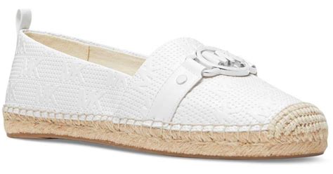 espadrilles damen michael kors|michael kors espadrille flat.